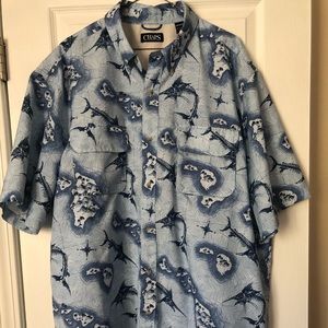 Men’s Lightweight Shirt Sleeve Button Down Shirt